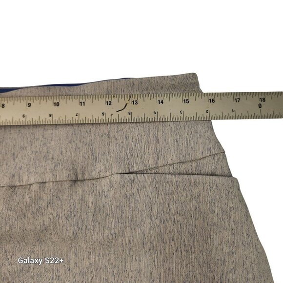 S & Co Womens Skort Size Large Activewear Gray & Blue Pull-On Stretch Comfort Sh - Picture 5 of 11